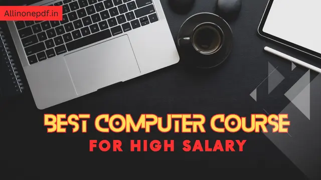 Best Computer Course For High Salary